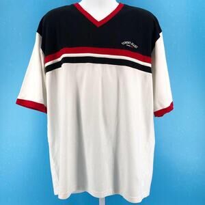 Tommy Hilfiger Tommy Jeans V neck shirt Y2K vintage